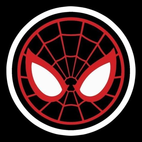 Marvel Png Aesthetic, Spiderman Circle Logo, Spiderman Emoji, Spiderman Circle, Y2k Stickers Aesthetic, Spider Avatar, Pfp Spiderman, Pfp Circle, Spiderman Png