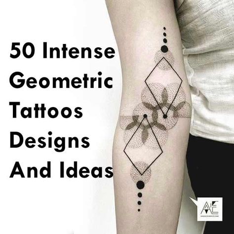 Best geometric tattoos designs and ideas for men and women, geometric tattoo designs and symbols with their meanings as well. Click to see best geometric... Geometric Tattoo Design With Meaning, Womens Geometric Tattoos, Contemporary Tattoo Design, Geometric Tattoo Design For Women, Geometric Tattoo Design Women, Geometric Tattoo Women, Dot Tattoos For Women, Abstract Tattoo For Women, Art Deco Tattoo Woman