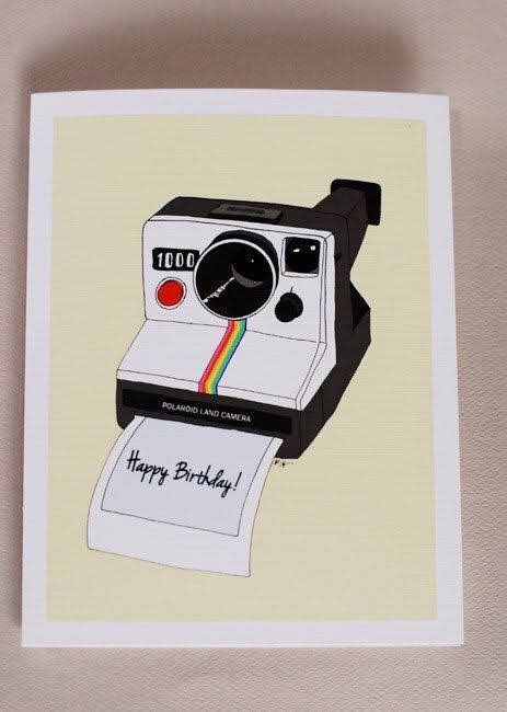 Lgbtq Drawings, Camera Birthday, Happy Birthday Illustration, Polaroid Cameras, 80s Decor, Cloth Paper Scissors, Happy Birthday Art, Birthday Wishes For Friend, Birthday Illustration