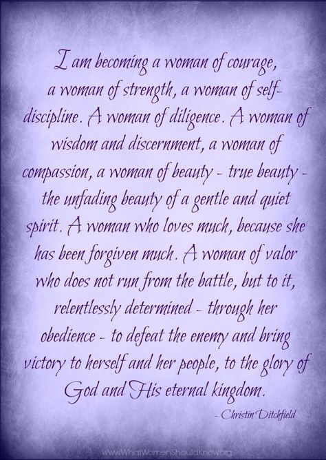 What Kind of Woman Are You Becoming Today? The woman I would have been if I had been loved instead of hurt...my choice Becoming A Woman, Woman Friends, Woman Of Valor, Deeper Life, Quotes Of The Day, Women Of Faith, Quotes About Life, Self Discipline, Christian Women