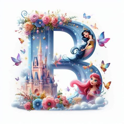 Alphabet Disney, Name Design Art, A Alphabet, Princess Theme, Alphabet Art, Carousel Horses, Book Design Layout, Name Design, Letter Art