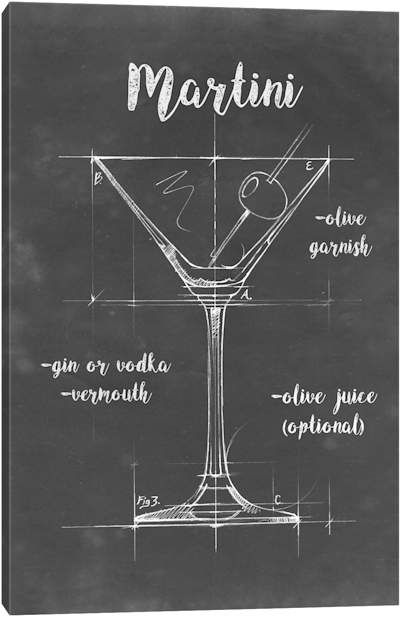 Speakeasy Artwork, Bar Sketch, Kitchen Blueprints, Buch Design, Blueprint Art, Prints Wall Art, Black Paper, Mixology, Martini Glass