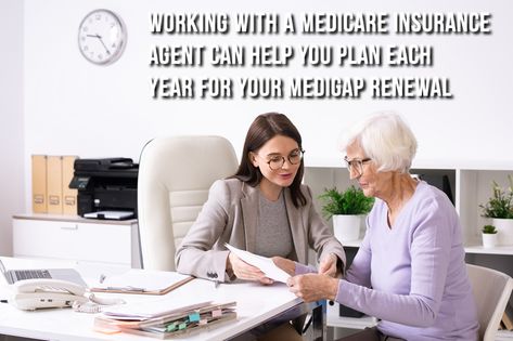 Medicare Insurance Agent and Your Medigap Renewal - Ahlbum Insurance Group Insurance Agent, Letter Board, Insurance, Benefits, How To Plan