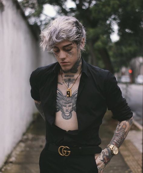 Punk Men, How To Look Handsome, Punk Outfits, Art Ink, Instagram Models, Photography Inspo, Toledo, Outfits Aesthetic, Male Models