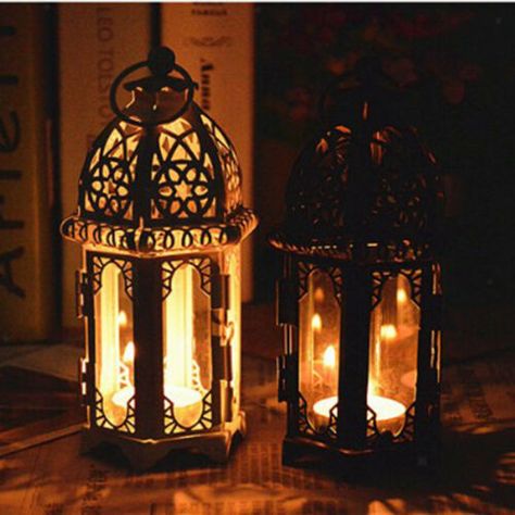 Hanging Candle Lanterns, Hanging Candle Holder, Wrought Iron Candle Holders, Iron Candle Holder, Iron Lanterns, Moroccan Lanterns, Hanging Candles, Candle Lantern, Glass Lantern