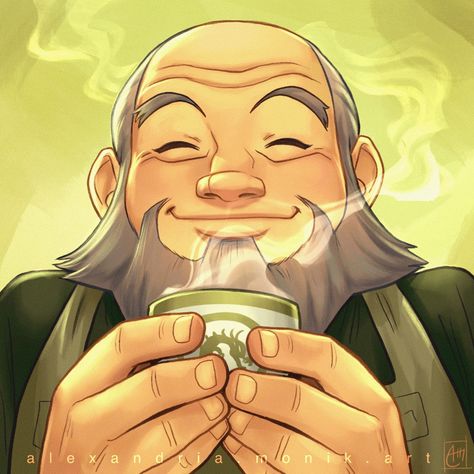 Iroh Avatar Fan Art, Avatar The Last Airbender Uncle Iroh, Uncle Iroh Pfp, Uncle Iroh Wallpaper, Uncle Iroh Art, Atla Iroh, Avatar Uncle Iroh, Uncle Iroh Tea, Uncle Iroh Tattoo