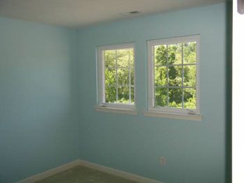 Benjamin Moore Bird's Egg 2051-60- wall color Benjamin Moore Bedroom, Bird Nest Painting, Colonial Cottage, Interior Colors, Teal Walls, Dining Room Makeover, Bird Eggs, Paint Colour, Egg Painting