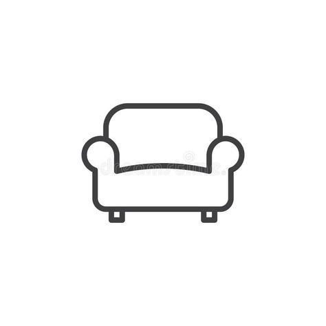 Sofa, couch line icon, outline vector sign. Linear style pictogram isolated on w , #affiliate, #vector, #outline, #Linear, #sign, #couch #ad Couch Doodle, Couch Tattoo, Minimal Couch, Sofa Logo, Couch Logo, Couch Drawing, Furniture Icon, Alphabet Letters To Print, Earthy Tattoos