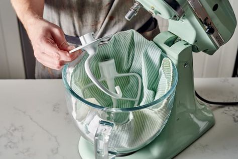 Kitchenaid Mixer Hacks, Stand Mixer Attachment Storage, Stand Mixer On Countertop Decor, Kitchen Mixer On Counter, Kitchenaid Attachment Storage, Kitchen Aid Storage, Kitchenaid Mixer Attachments Storage, Mixer Attachment Storage, Kitchenaid Mixer On Counter