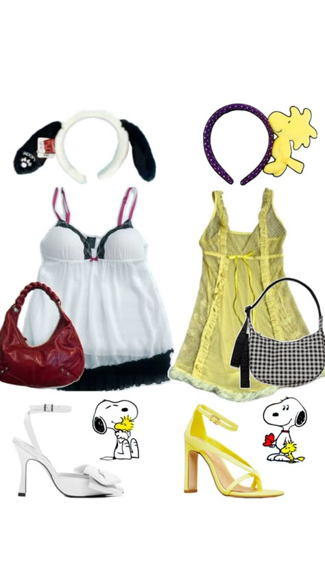 Ni Hao Kai Lan Costume, Cute Snoopy Costume, Dressing Up As Celebrities For Halloween, Animal Costume Ideas Women, Pigtails Halloween Costume, Cute Aesthetic Costumes, Cute Halloween Costumes Disney, Cute 2024 Halloween Costumes, Woodstock Snoopy Costume