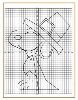 Coordinate Grid Pictures, Coordinate Graphing Activities, Math Art Activities, Pilgrim Thanksgiving, Cartesian Coordinates, Coordinate Grid, Coordinate Graphing, Thanksgiving Pilgrims, Thanksgiving Math