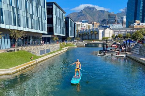 The 18 Best Things to Do at The V&A Waterfront Atlantic City Hotels, Private Flights, Disney Boardwalk, Sea Point, V&a Waterfront, Open Ocean, Disney World Resorts, Paddle Boarding, Walking Tour