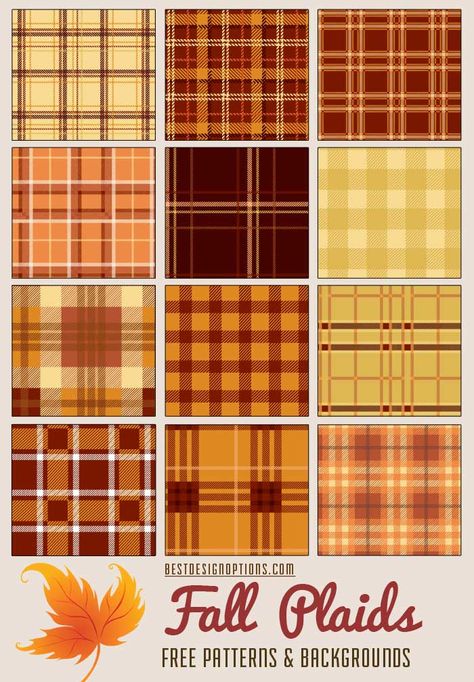 fall-plaids-backgrounds Sublimination Ideas, Texture Pictures, Church Artwork, Autumn Backgrounds, Doodle Journal, Fall Party Themes, Thanksgiving Projects, Photoshop Brushes Free, Autumn Cards