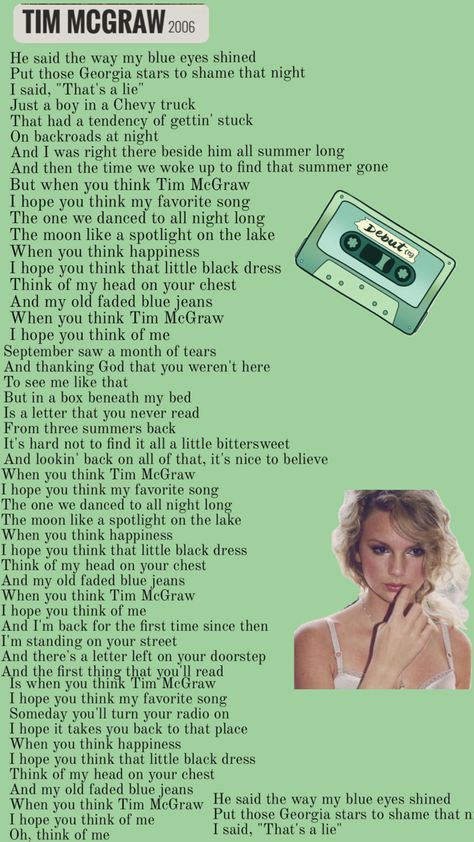 Tim Mcgraw Taylor Swift, Tim Mcgraw Lyrics, Taylor Swift Tim Mcgraw, Tim Mcgraw, Taylor Swift, Swift