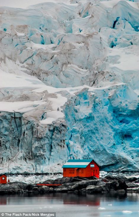 Glacier Mountain Retreat in Antarctica by Nick Menzies Deception Island, Antarctica Travel, Mountain Retreat, Dream Destinations, Places Around The World, Beautiful World, Wonders Of The World, The Great Outdoors, Patagonia