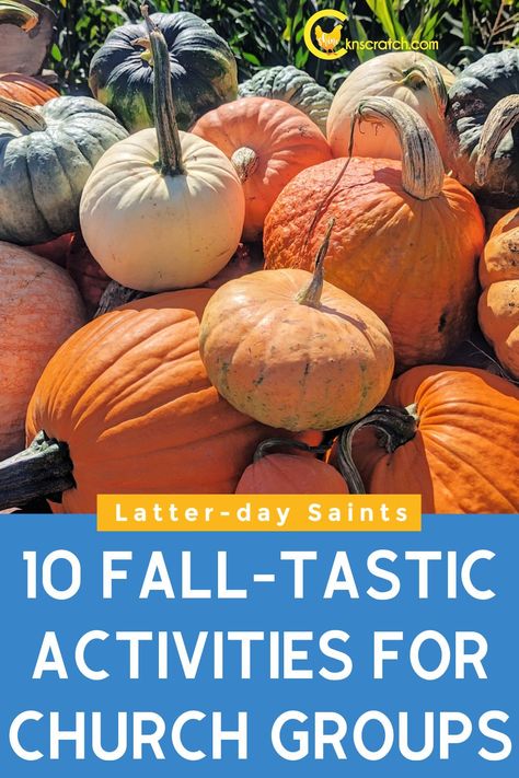 10 Fun Fall Activities for Church Groups — Chicken Scratch N Sniff Fall Youth Activities, Relief Society Activities, Youth Activities, Fun Fall Activities, Lds Primary, Church Activities, Chicken Scratch, Fall Activities, Youth Group