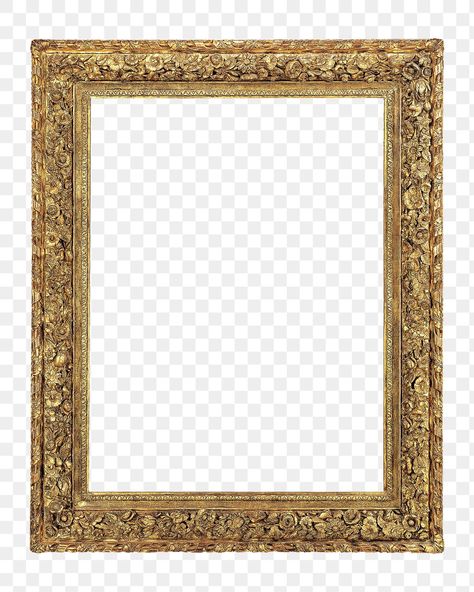 Vintage Frame Background, Vintage Frame Png, Golden Frame Png, Gold Frame Png, Camera Png, Vintage Gold Frame, Digital Decorations, Gold Png, Png Frame