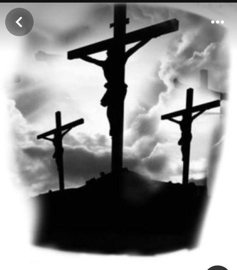 3 Crosses Tattoo Design, Crucifixion Tattoo, Jesus On Cross Tattoo, Arm Tattoos For Guys Forearm, Cross Silhouette, Black Skull Tattoo, Heaven Tattoos, Christ Tattoo, Cross Tattoo For Men