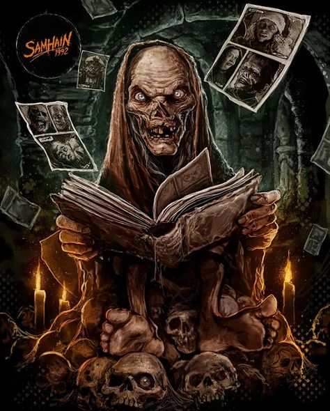 Tales From The Crypt Art, Crypt Keeper Art, Crypt Keeper Tattoo, Rob Zombie Film, Crypt Keeper, Bear Artwork, Tales From The Crypt, Film Posters Art, Movie Artwork