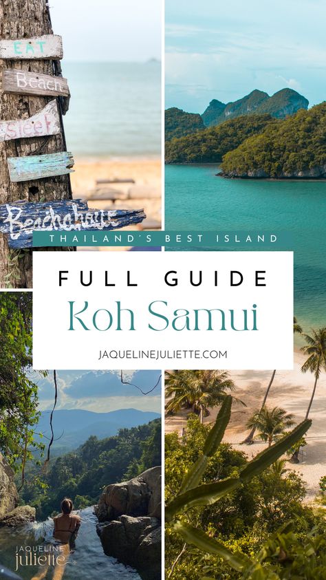 Koh Samui Things To Do, Best Winter Destinations, Samui Thailand, Koh Samui Thailand, Thai Islands, Buddha Garden, Best Vacation Spots, Koh Samui, Travel Lifestyle