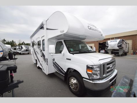 Used 2021 Thor Quantum LC22 Motor Home Class C at Campers Inn | Tucker, GA | #85512R Used Class C Motorhomes, Road Trip Playlist, Ford E Series, Class C Motorhomes, Shower Sizes, Thor Motor Coach, Motor Coach, Cab Over, Motor Home