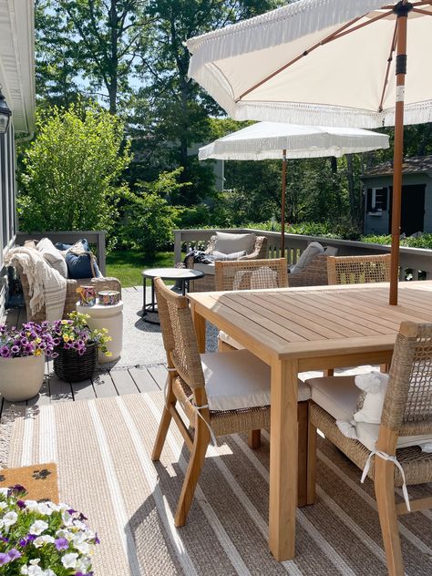 Walmart Patio Furniture River Oaks, Outdoor Patio Ideas Dining, Better Homes And Gardens River Oaks Patio Furniture, Nancy Meyers Backyard, Outdoor Dining Decorating Ideas, Outdoor Dining Patio Ideas, River Oaks Patio Furniture, Better Homes And Garden Patio Furniture, Outdoor Patio Dining Ideas