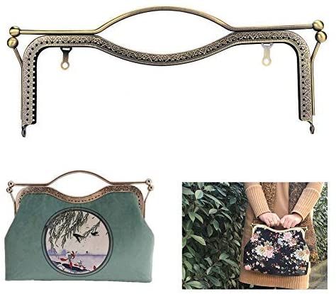 Frame Purse Pattern, Kiss Clasp Crochet Purse Pattern, Crochet Bag With Metal Frame, Kiss Clasp Purse Pattern, Metal Frame Purse Pattern, Frames Diy Crafts, Sew Wallet, Diy Clutch, Flower Purses