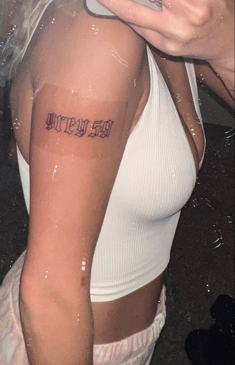 Simple G59 Tattoos, Ruby And Scrim Tattoo Ideas, Suïsideboys Tattoos, Grey 59 Tattoos Ideas, G59 Tattoos Simple, G*59 Tattoo, Grey 59 Tats, G 59 Tattoos, $ui̇ci̇deboy$ Tattoos Ideas