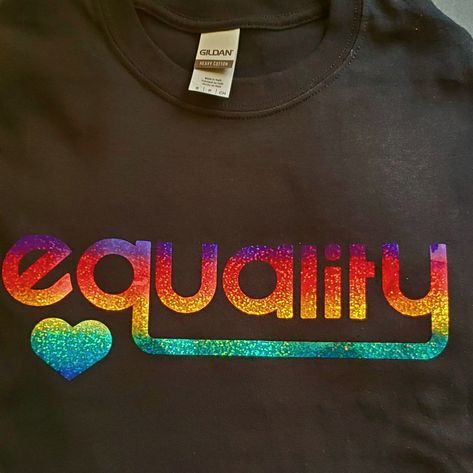 Unisex Equality Shirt Have All Sizes From S-4xl Equality Shirt, Top Crafts, Shirt Color, Black Red, Colorful Shirts, Hand Crafted, Black And Red, Womens Tops, Tops & Tees