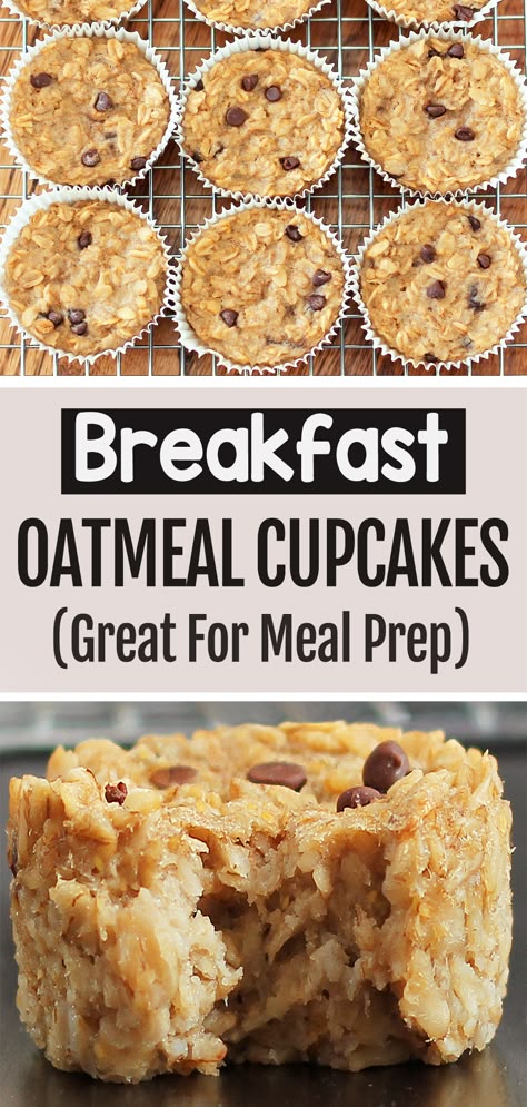 Cupcakes To Go, Oatmeal Cupcakes, Healthy Gingerbread, Breakfast Cupcakes, Layer Salad, Gingerbread Muffins, Prep Breakfast, Breakfast Oatmeal, Instant Breakfast