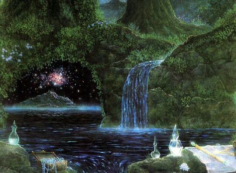 Gilbert Williams, Sacred Forest, Arte Inspo, Fairytale Art, Mystical Art, Visionary Art, Ethereal Art, Dreamy Art, Spiritual Art