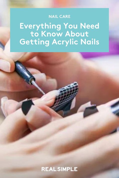 We asked nail experts everything you need to know about acrylic nails, including what are acrylic nails, how long do acrylic nails last, are acrylic nails damaging, and how to remove acrylic nails. #beautyhacks #beautytips #nails #acrlyic What Is Acrylic Nails, Getting Acrylic Nails, What Are Acrylic Nails, Do Acrylic Nails, Nails After Acrylics, Glitter Gradient Nails, Neon Nail Art, Remove Acrylics, Remove Acrylic Nails