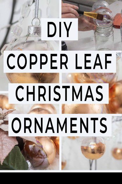 I can't believe these DIY copper Christmas ornaments are a Do It Yourself project. They look so elegant on the Christmas tree you would think they came from an expensive Christmas store. #fromhousetohome #holidaydecor #christmas #diychristmas  #homedecorandgardeningideas Copper Christmas Ornaments, Copper Christmas Tree, Copper Christmas Decor, Expensive Christmas, Copper Ornaments, Diy Copper, Copper Christmas, Easy Christmas Ornaments, Copper Diy