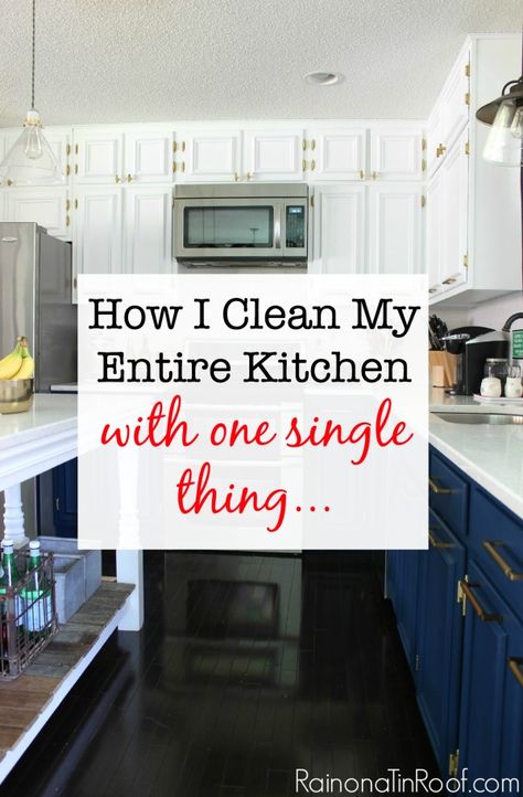 A great cleaning tip for your kitchen - and its chemical-free! Chemical Free Cleaning, Steam Cleaner, Deep Cleaning Tips, Steam Mop, Kitchen Cleaning Hacks, Cleaners Homemade, Simple Life Hacks, Green Cleaning, Natural Cleaning Products