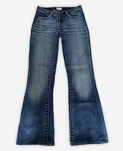 Jeans Png Aesthetic, Thrifting Clothes, Y2k Closet, Jeans Png, Flare Jeans Outfit, Outfit Png, Png Aesthetic, Thrifted Outfits, 2000s Fashion Outfits