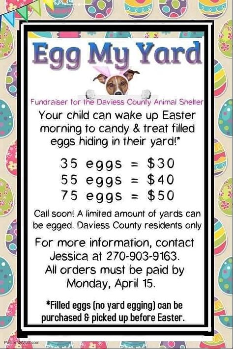 Easter Fundraiser Ideas For Animal Rescues & Shelters Animal Shelter Event Ideas, Pet Rescue Fundraising Ideas, Cat Rescue Fundraiser Ideas, Rescue Fundraiser Ideas, Dog Fundraising Ideas, Easter Fundraiser Ideas, Animal Shelter Fundraiser Ideas, Animal Shelter Donation Ideas, Adoption Fundraiser Ideas