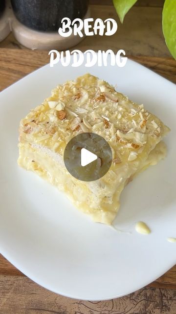 Vandana samayal on Instagram: "ARABIAN BREAD PUDDING 😋👌🍰🍮#summer Arabian dessert  Ingredients: Milk custard powder Sugar Fresh cream Powdered sugar Bread Nuts Bread pudding#arabian bread pudding#pudding recipe#amazing recipe #iftar recipe #ramadan recipe#summer dessert#easy recipes #simple cooking#trending reels#trending memes#simple snacks#snacks recipe#summer dessert#tamilcooking#trending reels" Arabian Pudding Recipe, Arabian Desserts Recipes, Arabian Pudding, Bread Pudding Recipe Easy Simple, Simple Bread Pudding Recipe, Bread Dessert Recipes, Dessert Easy Recipes, Arabian Dessert, Custard Powder Recipes