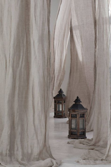 Natural #linen #curtains , interior decor curtains, window drapes, #canopy bed curtains, curtain panel, white, pastel green, dusk, light gray by #lumio studio on #etsy Linen Canopy, White Linen Curtains, Canopy Bed Curtains, Sheer Linen Curtains, Linen Curtain Panels, White Canopy, Decor Curtains, White Pastel, Curtains Window