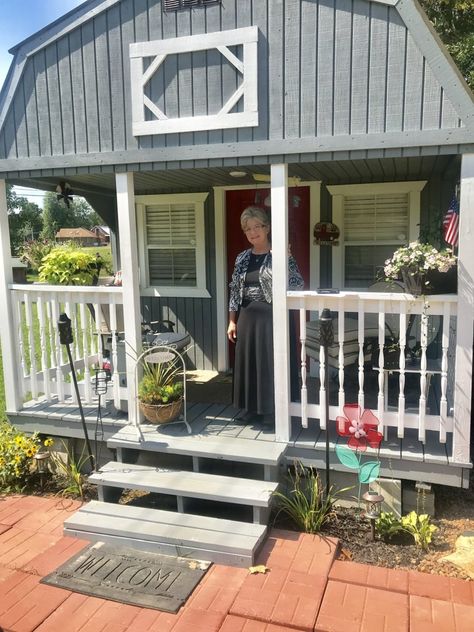 Shed into tiny house