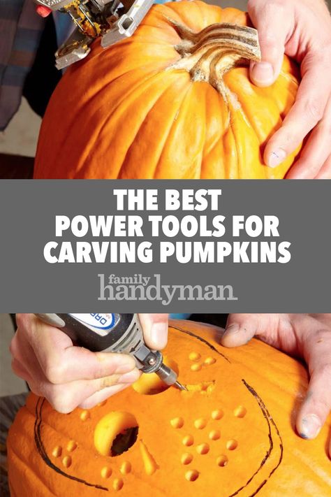 Pumpkin Carving With Power Tools, Pumpkin Carving With Drill, Best Pumpkin Carving Tools, Best Pumpkin Carving, Pumpkin Carving Knife, Diy Pumpkin Carving, Pumpkin Carving Tools, Pumkin Carving, Halloween Party Decor Diy