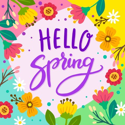 Spring Is Here Pictures, Hello Spring Images, Welcome Spring Pictures, Hello Spring Aesthetic, Happy Spring Images, Springtime Pictures, Hello Spring Wallpaper, Happy Spring Day, Wallpaper Edgy