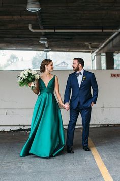 Untitled Blue Suit Green Dress, Tuxedo Wedding Guest, Emerald Wedding Dress, Emerald Wedding Dresses, Construction Project Manager, Women Wedding Suit, Navy Blue Groom, Suit For Prom, Weddding Dress