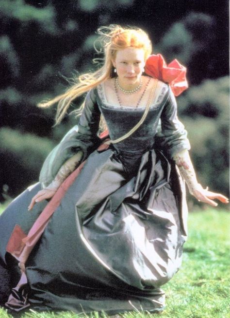 Sansa + Dances Elizabeth 1998, Geoffrey Rush, Merlin Series, Elizabethan Era, England Aesthetic, 18th Century Dress, Tudor Era, Custom Wedding Gown, Historical Dress