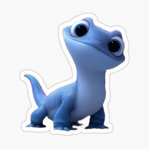 Cute Salamander Drawing, Lizard From Frozen Two, Salamander From Frozen 2, Frozen Stickers, Elsa Sticker, Frozen Birthday Party Printables, Disney Stickers Printables, Frozen Birthday Stickers, Frozen 2