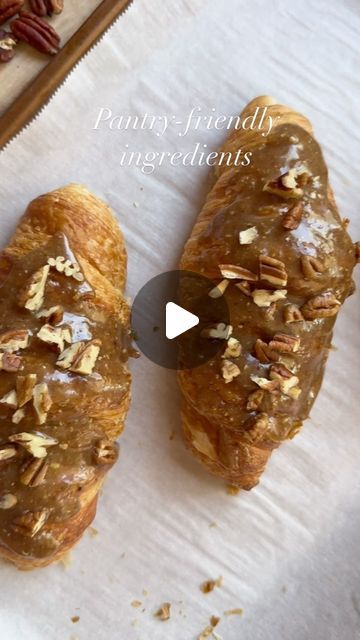 Pecan Frangipane, Brown Sugar Pecans, Croissants Recipe, Sugar Pecans, Croissant Recipe, Almond Croissant, Cinnamon Brown, Pecans, Brown Sugar