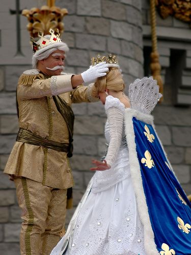 Cinderella gets crowned Princess Cinderella King Costume, Cinderella Face, Supporting Characters, Disneyland Princess, Cinderella Dress, Cinderella Costume, Disney Face Characters, Disney Cosplay, Face Characters