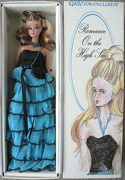 2011 Barbie Fashion Model Collection - Romance on the High Seas Barbie #xxxxx 2011 Platinum label GAW Convention Exclusive Barbie Fashion Model, Face Mold, Silkstone Barbie, Fashion Model, Barbie Fashion, The High, Barbie Dolls, Fashion Models, Platinum