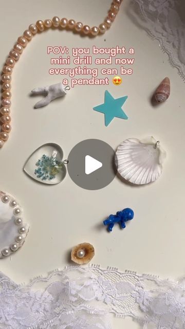 Arielle V  🧚🏻‍♀️ grow your creativity on Instagram: "GAME CHANGER I have so many trinkets and now I can finally wear them as necklaces!!!! So nice 
-
#crafting #diy #pinterest #trinkets #maximalism" Diy Trinkets Crafts, Diy Trinkets, Maximalism, So Nice, Game Changer, Stuff To Do, And Now, Keychains, I Can