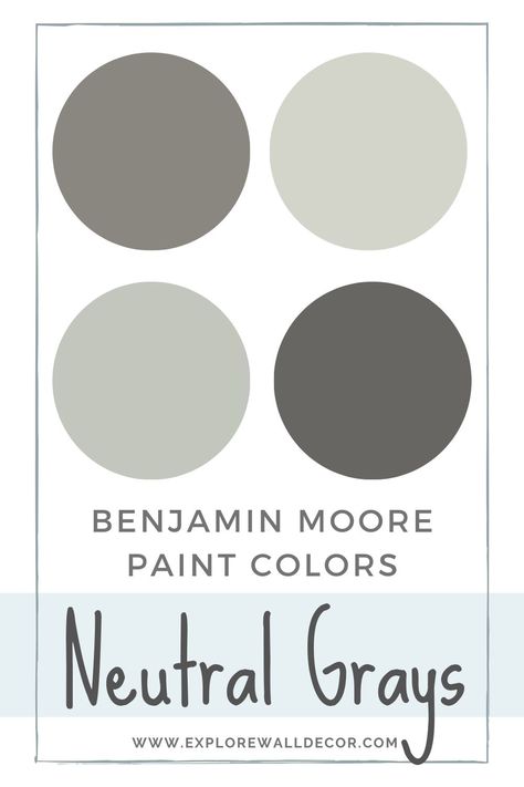 Dark Gray Benjamin Moore Paint Colors, Best Neutral Gray Paint Colors, Gray Horse Benjamin Moore, Graystone Benjamin Moore, Dark Greige Paint Colors, Greige Paint Colors Benjamin Moore, Neutral Gray Paint Colors, Greige Benjamin Moore, Benjamin Moore Gray Paint Colors