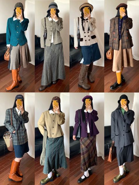 vintage clothing retro outfit dresses store sweatshirts jeans jacket sweaters 1950s fashion men women 50s weatherproof pants thrift 1940s shorts attire cargo unique tracksuit coat formal cheap insired skirt Coat Shorts Outfit, 1940s Jacket Women, 1950s Womens Fashion Casual, Collared Jacket Outfit, Retro Jacket Outfit, Retro Theme Outfit, Vintage Winter Outfits 50s, Retro Outfits 50s, 50s Winter Fashion